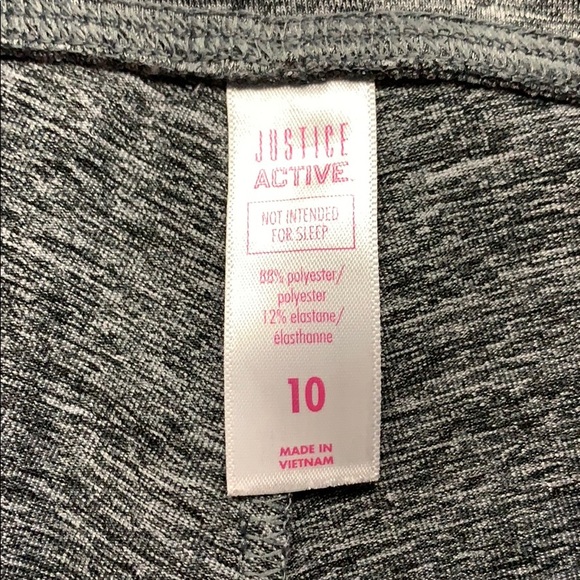 Justice grey spandex - Picture 3 of 4